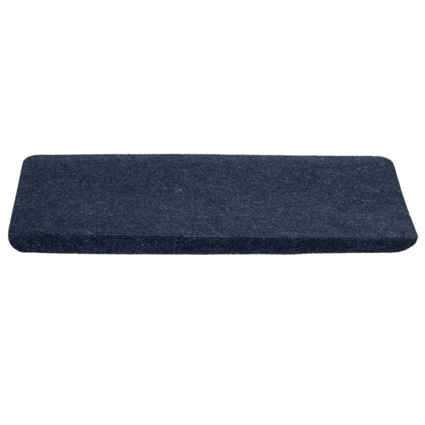 Berkfield Stair Mats Self-adhesive 15 pcs 65x24.5x3.5 cm Blue
