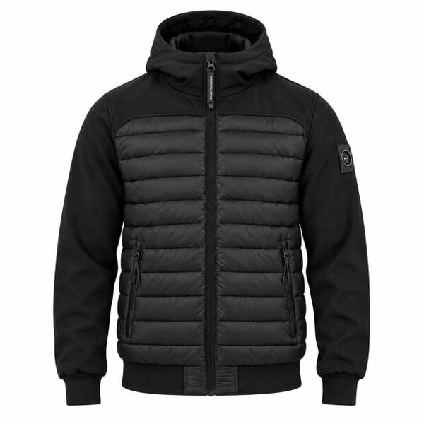 Marshall Artist Avondale Hybrid Jacket Black