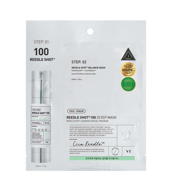 VT Cosmetics  Gifts & Sets Mild Reedle Shot 100 2-Step Mask 25g