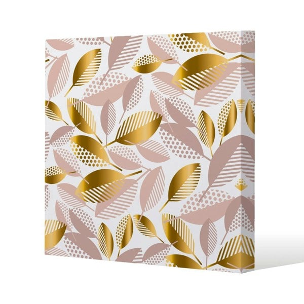 Benjamin Tate Design Mixed animal print Slim Style Canvas Print  60x60cm , 15mm Slim Real wood.