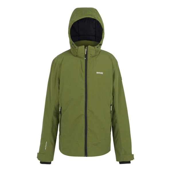 Regatta Mens Frelton Waterproof Insulated Jacket - Nephrite Green/Black