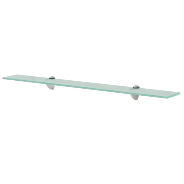 Berkfield Floating Shelf Glass 80x10 cm 8 mm