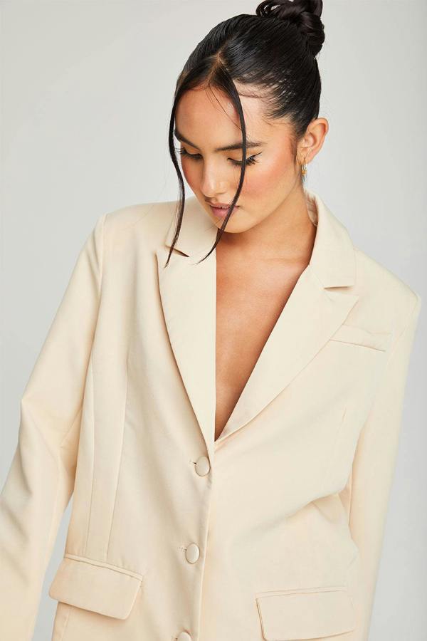 Urban Bliss Stone Oversized Blazer Dress