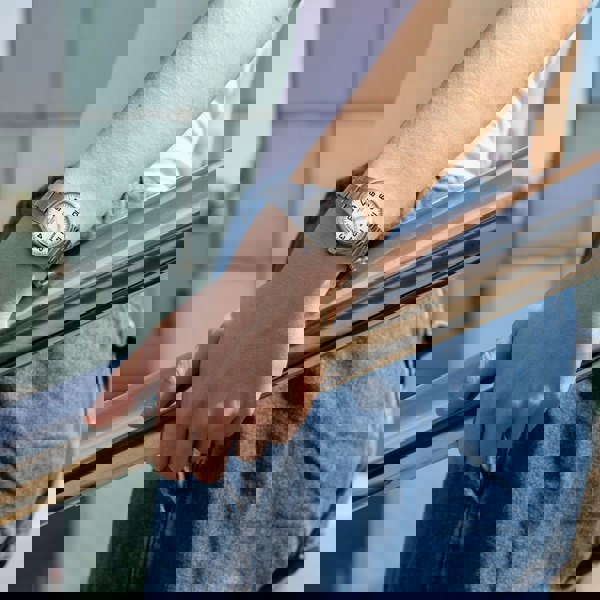 Calypso Ladies Basic White Stainless Steel Watch K5861/1