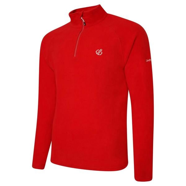 Dare 2B Mens Freethink II Fleece Top - Danger Red - 