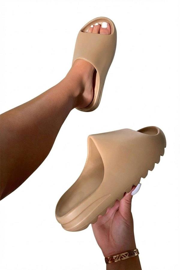 Lou Slip On Sandals - Mocha_wb