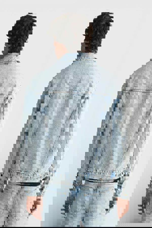 Gant Denim Trucker Jacket Light Blue