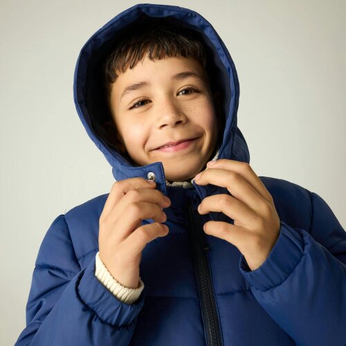 Regatta Kids Rover Padded Jacket - Aviator Blue/Navy