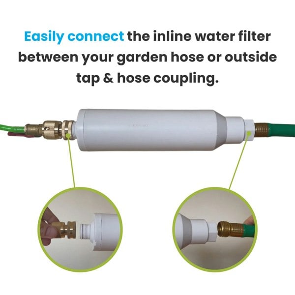 Equip2clean Aquaspray® Venom Bundle Kit - 30ft Water-fed Telescopic Window Cleaning Pole + Inline Di-Filter + TDS Meter