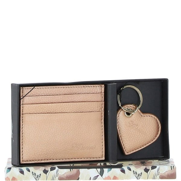 Leather Card Holder & Gift Set: slg-31342