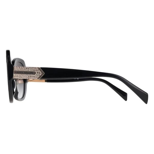 Karen Millen Sunglasses KM5063 Minerva 001 Black Smoke Grey Gradient