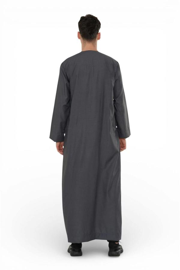 Infinity Leather Men's Eid Moroccan Thobe Robe Djellaba Ramadan Eid Jubba- HM10