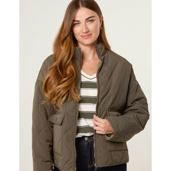 Blue Vanilla Quilted Jacket