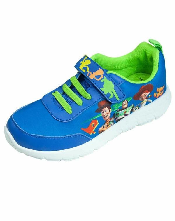 Disney Boys Black Toy Story Velcro Trainers