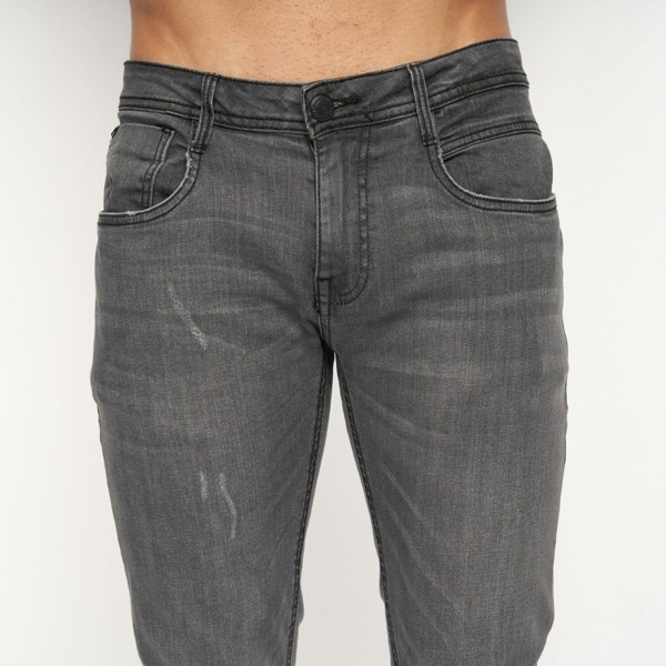 Duck and Cover Tranfold Slim Fit Jeans Grey