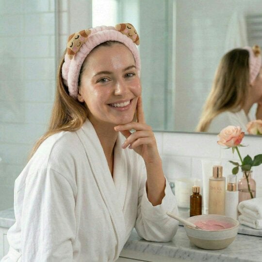 Novelty Spa Headband - Croissant