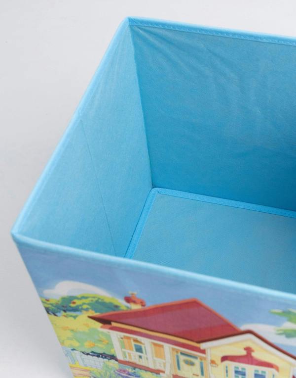 Bluey Unisex Kids Blue Multi Character Storage Cube Twin Pack (One Size)