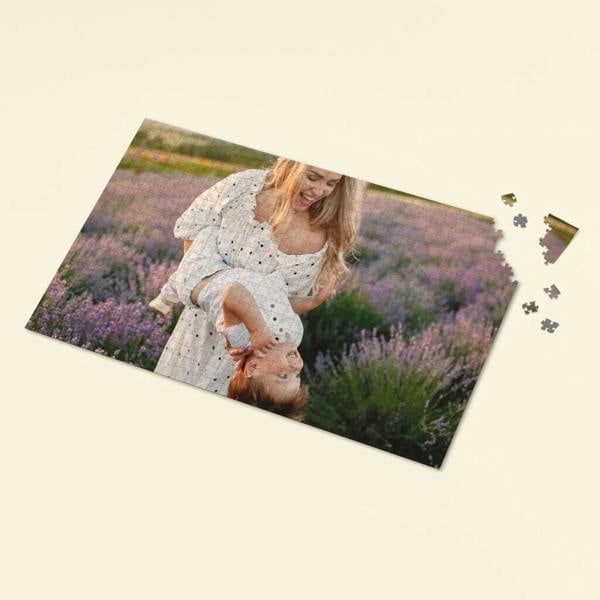 Personalised Photo Jigsaw Puzzle - product in use