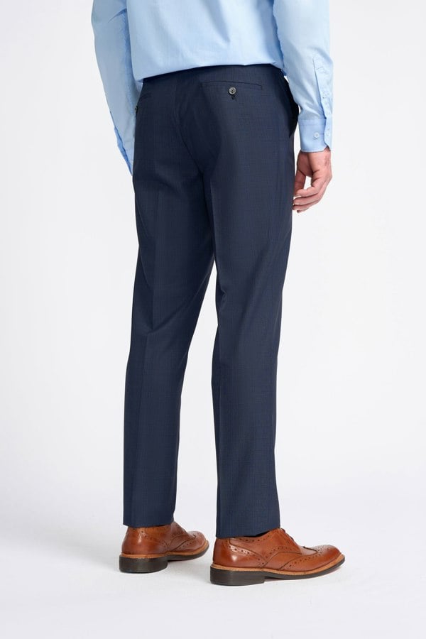 House of Cavani Seeba Navy Short Three Piece Suit