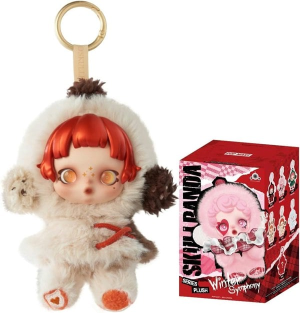 POP MART SKULLPANDA - Winter Symphony Series, Blind Box Figurine, Random Design Action Figures Collectible Toys - 100% genuine Money Back Guarantee