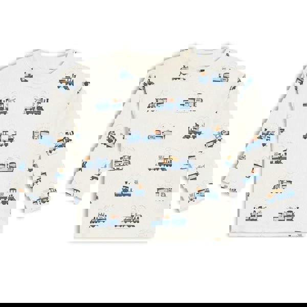 Baby Boys Knitted Dungaree 2pc Set, Turquoise Blue - Minicuddles