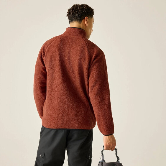 Dare 2B Mens Camber Recycled Polyester Fleece - Rustic Red