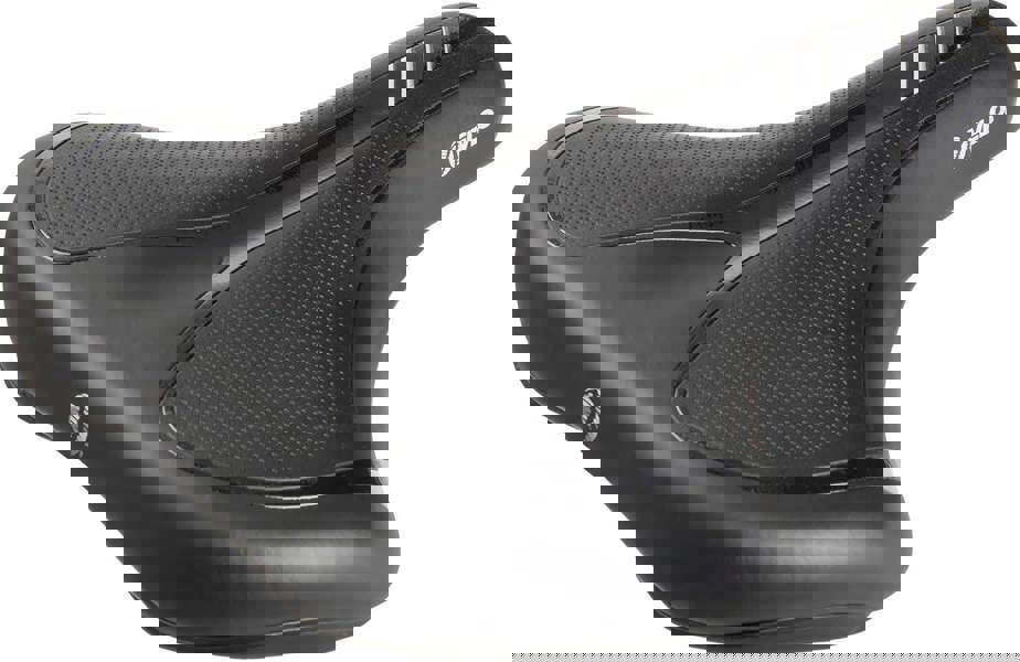 Awe VELO Shock Absorbing XXL 230mm Comfort Foam Trekking Bike/E-Bike Saddle - Black