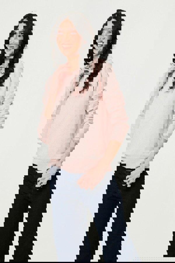 Izabel London Slim Fit Textured Knit Jumper