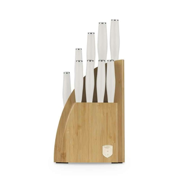 10pcs knife set with BAMBOO stand Berlinger Haus 3121 Sahara