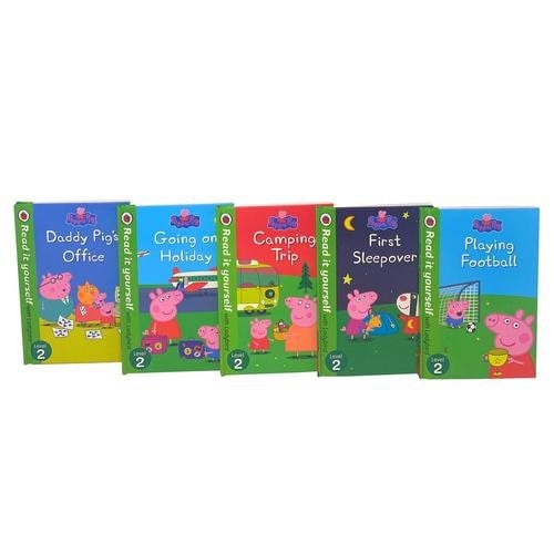 Read It Yourself with Peppa Pig 5 Books Children Collection Set for Level 2