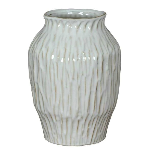 Hill Interiors Numa Ople Vase - White - 