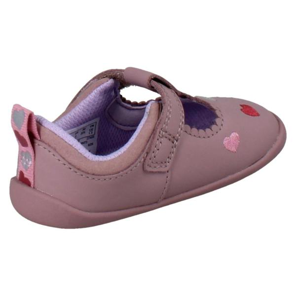 Clarks Girls Clarks Pre-Walker Shoes Roamer Heart T