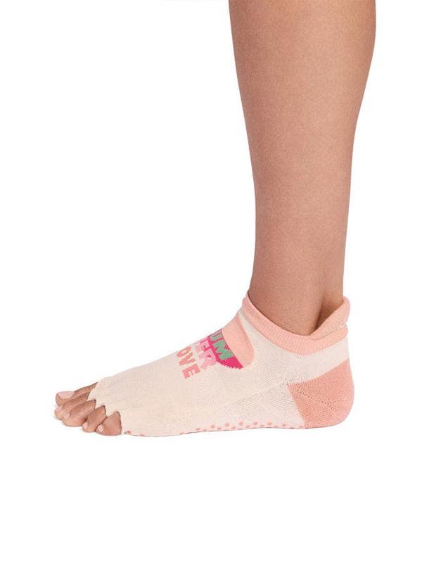 ToeSox Low Rise Half Toe (Ultra Fine Knit) Socks