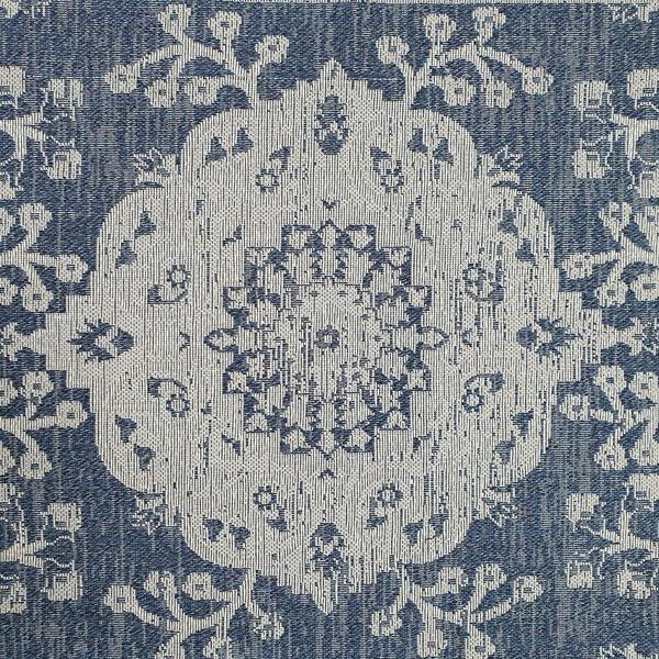Oriental Rug Runner 100% Cotton Natural Hallway Carpet Washable Natural Woven Mat - 75x300cm