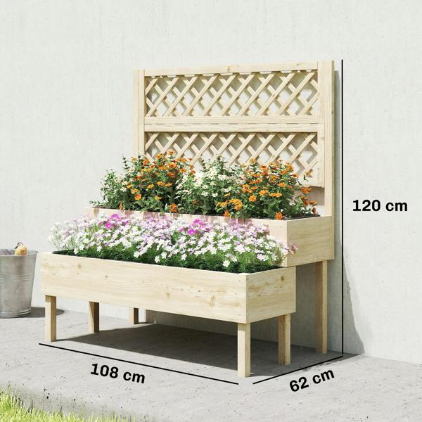 Multi-functional Garden Bed