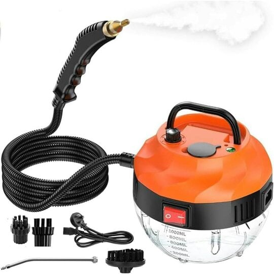 Havendro Portable Handheld Steam Cleaner High Temperature Steam Cleaning Machine - black