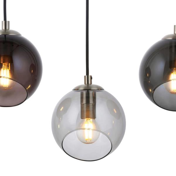 Pagazzi Lighting Branco Multi-Light Ceiling Pendant Bar