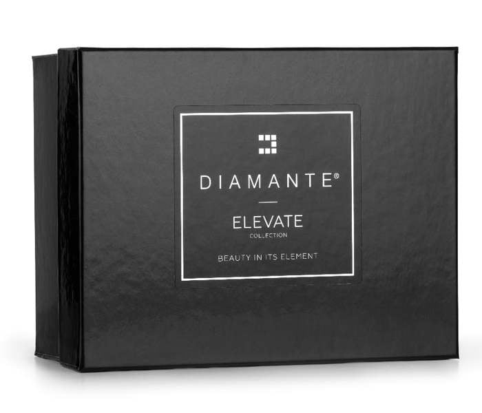Diamante Crystal Tumblers - Set of 2 - Satin lined Gift Box