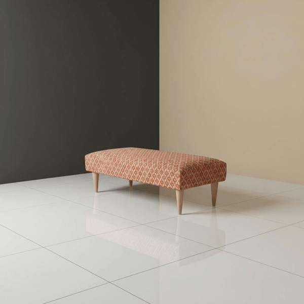 Luxury Hand - stitched Detail Seating Ottoman Bench – Multi - Functional Coffee Table - ISTOOLS