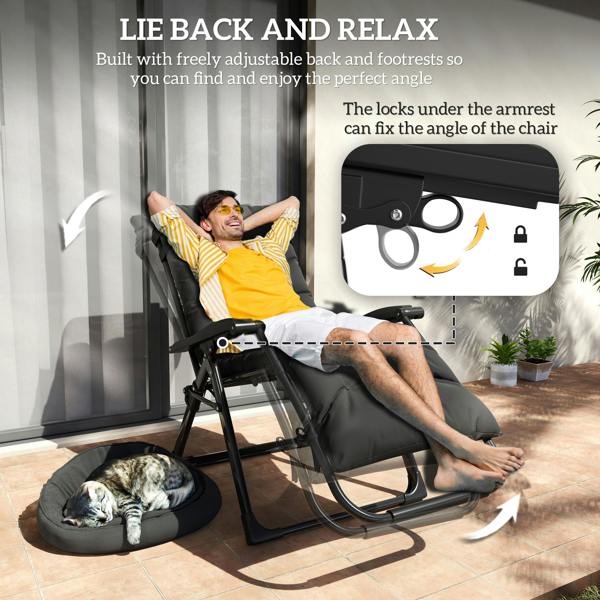 Outdoor Lounge Chair Set