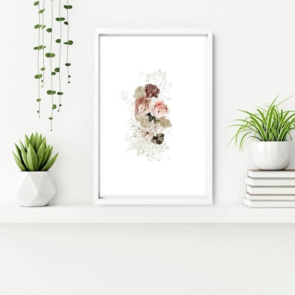 Bathroom chic prints | set of 3 framed wall art