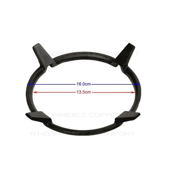 Universal pan support size which fits most gas hobs