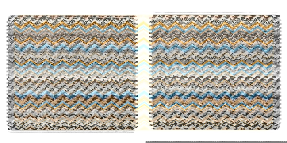 My Mat Stain Resistant Candy Multi Natural Zigzag