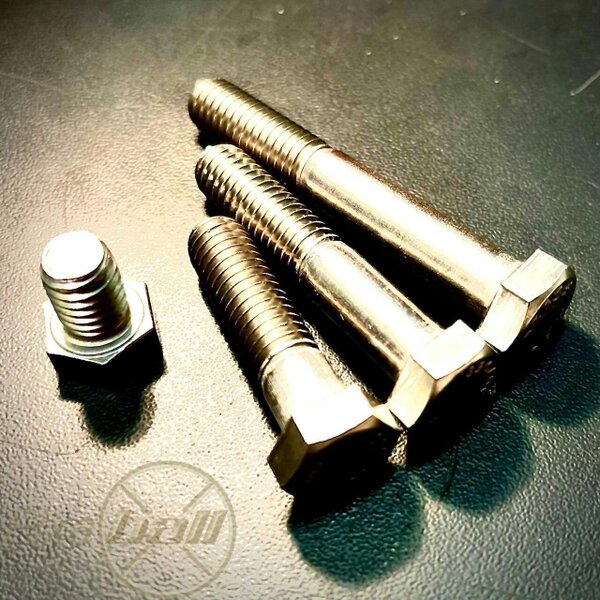 Fixaball UNC 1/4" Hex Bolt Set Screws A2 304 Stainless Steel
