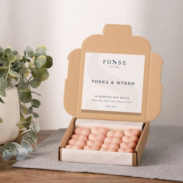 Fosse Living Tonka and Myrrh Wax Melts - 16 Pack