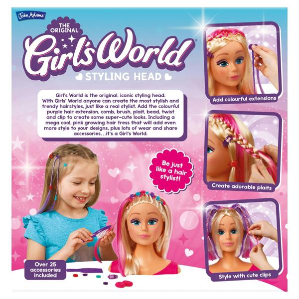 Girl's World Styling Head