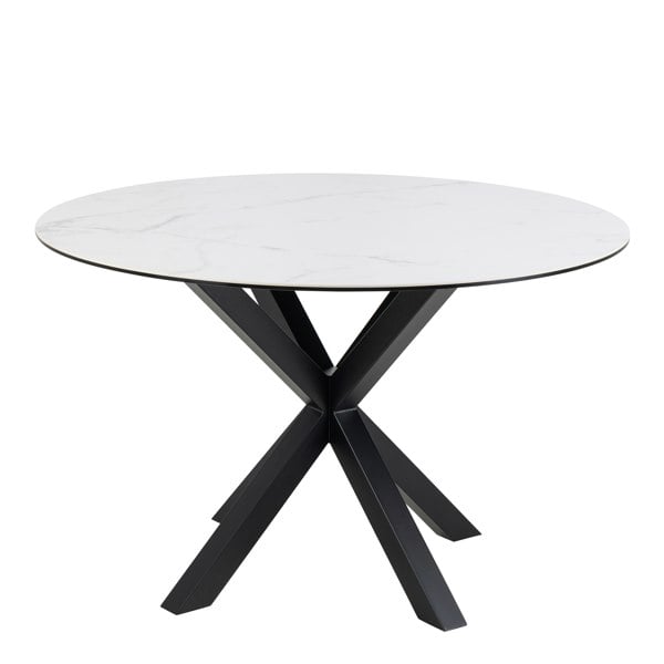 Furniture To Go Heaven Dining Table with Ceramic White Top