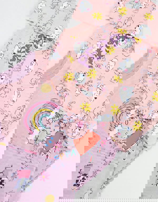 Peppa Pig Girls Multicoloured Character Long Sleeve Long Leg Pyjama Set