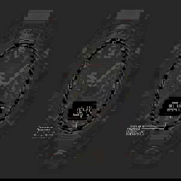 Casio G-Shock New Mudmaster Green Rubber Smart Watch GWG-B1000-3AER