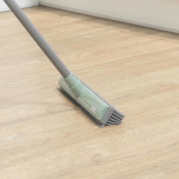 JVL Rubber Broom - Grey